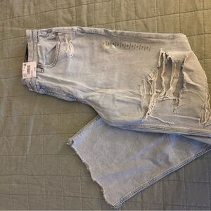 American Eagle Super High Rise Strigid Jeans